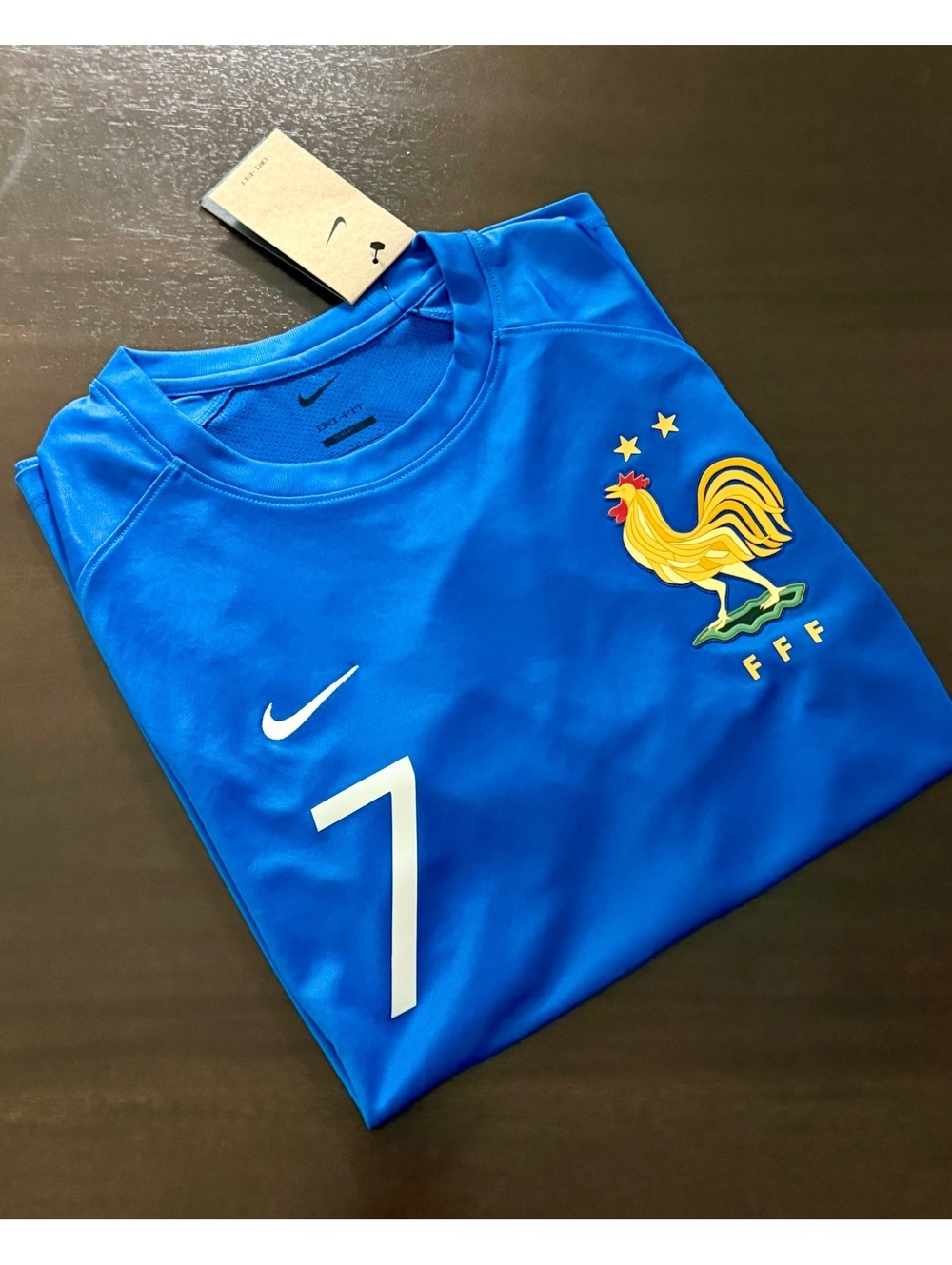 Nike France Blue Dembele Jersey Medium